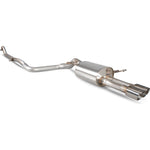 Scorpion Car Exhaust Cat-Back System (Non-Resonated) Daytona (ST Rear Valance) - Ford Fiesta Ecoboost 1.0T 100-125-140 PS 2013 - 2017