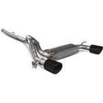 Scorpion Car Exhaust Cat-Back System (Electronic Valve) Indy Black - Ford Focus RS MK3 2016 - 2019