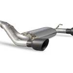 Scorpion Car Exhaust Cat-Back System (No Valve) Daytona Black - Ford Focus RS MK3 2016 - 2019