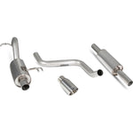 Scorpion Car Exhaust Cat-Back System (Resonated) Daytona - Mitsubishi Colt Z30 CZT-CZC 3 & 5 Door 1.5T 2004 - 2008