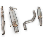 Scorpion Car Exhaust Cat-Back System (Resonated) Daytona - Vauxhall Corsa D 1.0-1.2-1.4 2006 - 2014