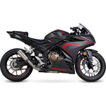 Scorpion Red Power Stainless Steel Exhaust - Honda CBR500R 2019 - 2021