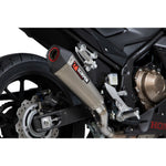 Scorpion Serket Taper Titanium Exhaust - Honda CBR500R 2019 - 2021