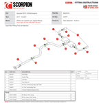 Scorpion Car Exhaust Cat-Back System (Non-Resonated) (Valved) Daytona - Hyundai i30 N 2017 - 2018