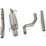 Scorpion Car Exhaust Cat-Back System (Non-Resonated) Daytona - Vauxhall Corsa D 1.0-1.2-1.4 2006 - 2014