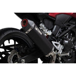 Scorpion Serket Parallel Black Ceramic Exhaust - Honda CB 300 R 2017 - 2021