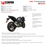 Scorpion Serket Parallel Stainless Steel Exhaust - Honda CB1000R 2018 - 2020