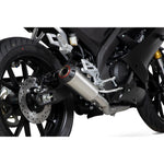 Scorpion Red Power Stainless Steel Exhaust - Yamaha YZF R125-R15 Full System 2019 - 2020