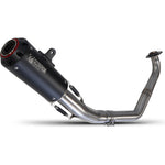 Scorpion Red Power Black Ceramic Exhaust - Yamaha YZF R125-R15 Full System 2019 - 2020