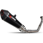 Scorpion Serket Taper Carbon Fibre Exhaust - Yamaha YZF R125-R15 Full System 2019 - 2020