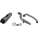 Scorpion Serket Taper Stainless Steel Exhaust - Honda CB 125 F Full System 2017 - 2020