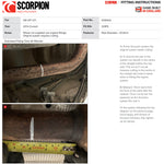 Scorpion Car Exhaust Cat-Back System (Resonated) Daytona - Volkswagen UP! GTI 1.0TSI 2018 - 2020