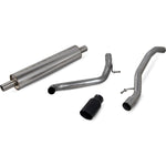 Scorpion Car Exhaust Cat-Back System (Resonated) Daytona Black - Volkswagen UP! GTI 1.0TSI 2018 - 2020