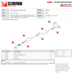 Scorpion Car Exhaust Cat-Back System (Resonated) - Renault Megane R.S. 300 Trophy 2019 - 2021