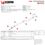 Scorpion Car Exhaust Cat-Back System (Non-Resonated) - Renault Megane R.S. 300 Trophy 2019 - 2021