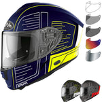 Airoh Spark Cyrcuit Motorcycle Helmet & Visor