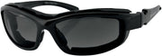 Bobster  Road Hog II Convertible Sunglasses  - Gloss Black