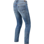 Rev It Victoria Ladies SF Classic Blue Used Motorcycle Jeans