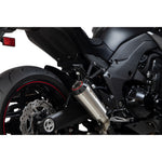 Scorpion Red Power Stainless Steel Slip-On Exhaust (Pair) - Kawasaki Z1000 2017 - 2020