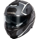 Spada Orion Slate Flip Front Motorcycle Helmet & Visor