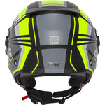 Spada Lycan Strobe Open Face Motorcycle Helmet & Visor