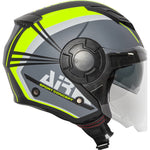 Spada Lycan Strobe Open Face Motorcycle Helmet & Visor