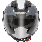 Spada Lycan Strobe Open Face Motorcycle Helmet & Visor