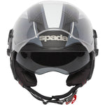 Spada Lycan Strobe Open Face Motorcycle Helmet & Visor