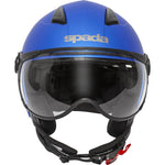 Spada Hellion Open Face Motorcycle Helmet & Visor