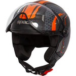 Spada Hellion Arrow Open Face Motorcycle Helmet & Visor