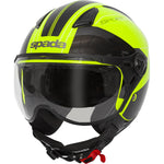 Spada Hellion Twist Open Face Motorcycle Helmet & Visor