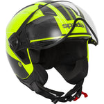 Spada Hellion Twist Open Face Motorcycle Helmet & Visor