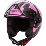 Spada Hellion Twist Open Face Motorcycle Helmet & Visor