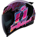 Icon Airflite Synthwave Motorcycle Helmet