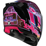 Icon Airflite Synthwave Motorcycle Helmet