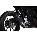 Scorpion Red Power Full System Black Ceramic Exhaust - Suzuki GSX-R 125 2017 - 2021