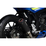 Scorpion Red Power Full System Black Ceramic Exhaust - Suzuki GSX-S 125 2017 - 2021