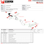 Scorpion Serket Taper Stainless Steel Slip-On Exhaust - Kawasaki Z900 (Euro 5) 2020 - 2021