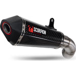 Scorpion Serket Taper Carbon Fibre Slip-On Exhaust - Kawasaki Z900 (Euro 5) 2020 - 2021