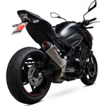 Scorpion Serket Taper Satin Titanium Slip-On Exhaust - Kawasaki Z900 (Euro 5) 2020 - 2021