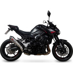 Scorpion Serket Taper Satin Titanium Slip-On Exhaust - Kawasaki Z900 (Euro 5) 2020 - 2021