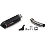 Scorpion Serket Taper Black Ceramic Slip-On Exhaust - Kawasaki Z H2 2020 - 2021