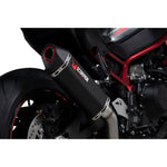 Scorpion Serket Taper Black Ceramic Slip-On Exhaust - Kawasaki Z H2 2020 - 2021