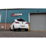 Scorpion Car Exhaust Cat-Back System (Resonated) Daytona - Vauxhall Corsa E 1.4 (Non Turbo) 2014 - 2019