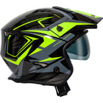 Spada Rock Stream Open Face Motorcycle Helmet & Visor