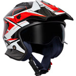 Spada Rock Stream Open Face Motorcycle Helmet & Visor