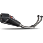 Scorpion Serket Taper Full System Carbon Fibre Exhaust - Kawasaki Z650 2017 - 2021