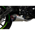 Scorpion Serket Taper Full System Stainless Exhaust - Kawasaki Ninja 650 2017 - 2021