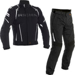 Richa Impact Motorcycle Jacket & Trousers Black Kit