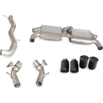 Scorpion Car Exhaust GPF-Back System (Non-Resonated) (Valved) Carbon Fibre Ascari - Audi SQ2 GPF Model 2019 - 2021